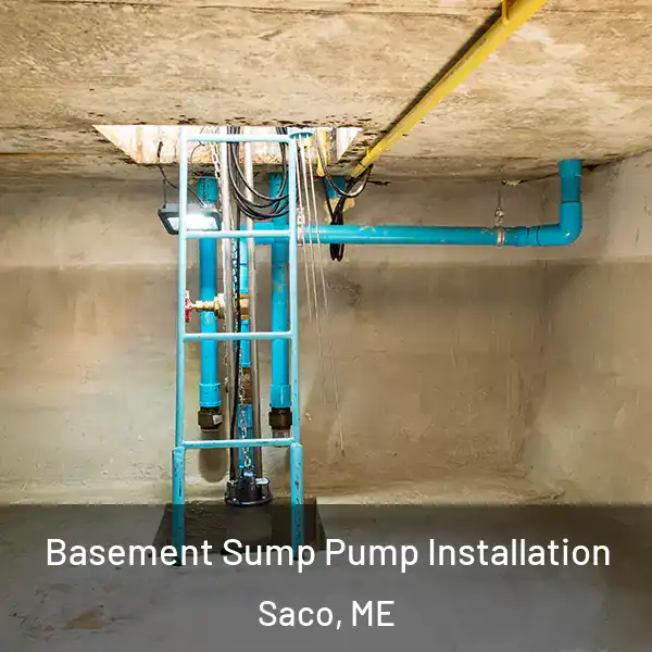  Basement Sump Pump Installation Saco, ME