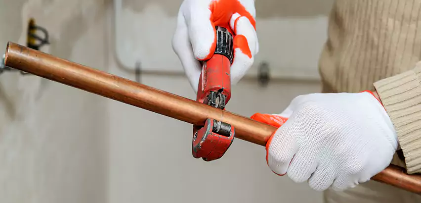 Temporary Copper Pipe Repair Saco, ME