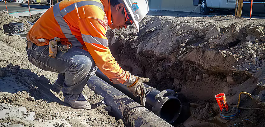 Professional Underground Pipe Repair Services in Saco, ME.